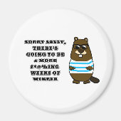 申し訳なくサリー、冬の他の6つ#*@%ing週 マグネット (正面)