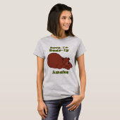 申し訳なく存じておる Tシャツ (正面フル)