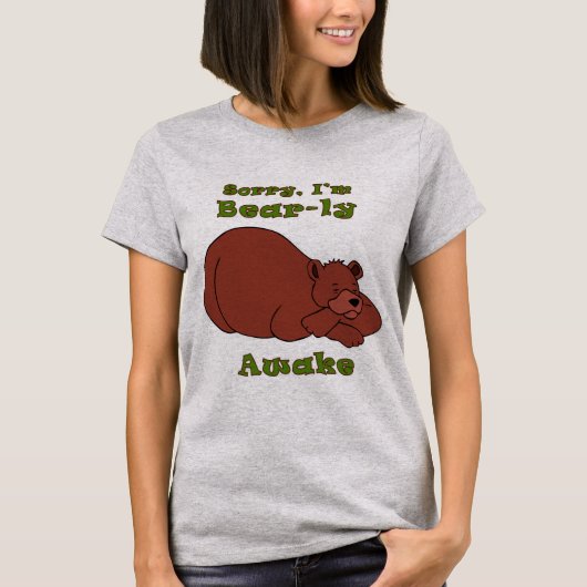 申し訳なく存じておる Tシャツ (正面)