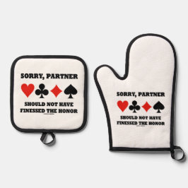 申し訳なく存じなかった 鍋つかみ&鍋敷きセット