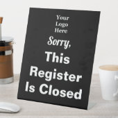 申し訳なく存じますが、このレジスターはブラックロゴで閉じられています 台座サイン (インサイチュ)