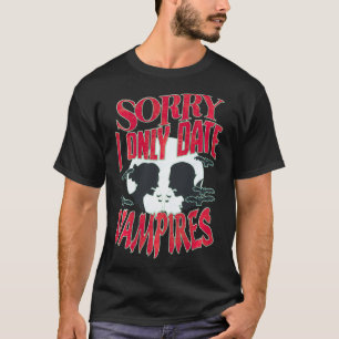申し訳なく存じますがVampires Halloween Tシャツ