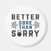 申し訳なく思うよりも痛むほうがいい マグネット (正面)