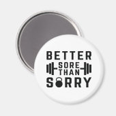 申し訳なく思うよりも痛むほうがいい マグネット (正面/裏面)