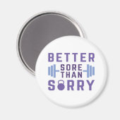 申し訳なく思うよりも痛むほうがいい マグネット (正面/裏面)