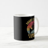 申し訳なく私はホーンフランスのミュージシャン行進おもしろいした コーヒーマグカップ (正面右)