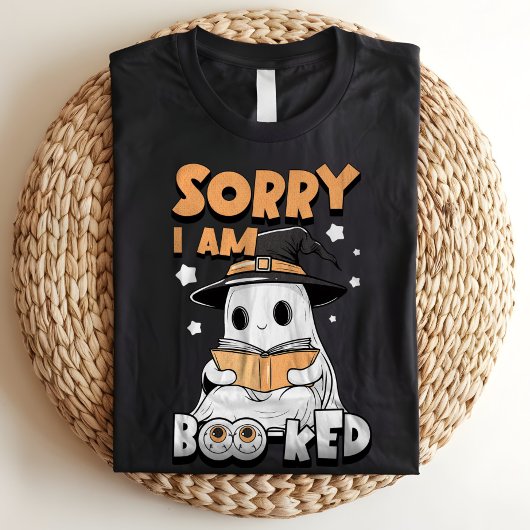 申し訳なく私は予約ブックワームのハロウィーン幽霊ブプン トライブレンドＴシャツ