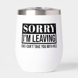 申し訳なく離れない – 皮肉なおもしろい引用文デザイン