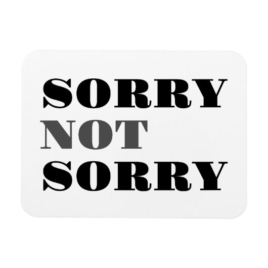 申し訳なくFlexiマグネット マグネット (横)