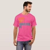 申し訳なくParaglider Paraglider Sをパラグライダーできない Tシャツ (正面フル)