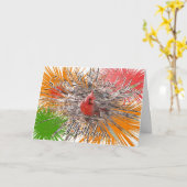 申し訳な恋しく思い誕生日 カード (黄色い花)