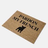 申し訳フランスのない ドアマット (アングル)