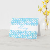 申し訳空白のないノートカード カード (黄色い花)