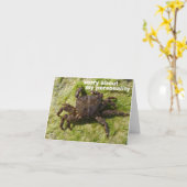 申し訳 カード (黄色い花)