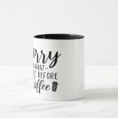 申し訳 マグカップ (中央)