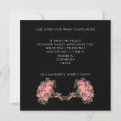 申エレガントし訳ミニマルないカードの質疑 サンキューカード (正面)