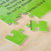 申命記感動的31:8-9 ジグソーパズル (側面)