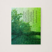 申命記感動的31:8-9 ジグソーパズル (縦)