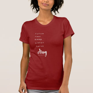 申命記13:4動詞Tシャツ Tシャツ