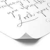 申命記28:2 ポスター (角)