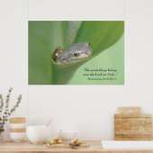 申命記29:29聖なる書物、 経典プリント ポスター (キッチン)