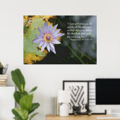 申命記30:19聖なる書物、 経典プリント ポスター (ホームオフィス)