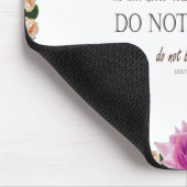 申命記31よ、恐れてはいけない。 マウスパッド (コーナー)