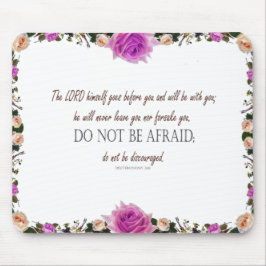 申命記31よ、恐れてはいけない。 マウスパッド