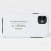 申命記31恐れてはいけない,フローラ 縁ど Case-Mate iPhoneケース (裏面(横))