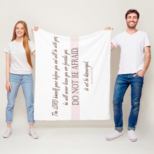 申命記31 フリースブランケット (インサイチュ)