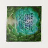 申命記31:6 タペストリー (正面(横))