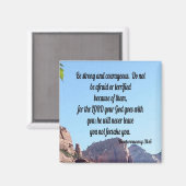 申命記31:6 マグネット (正面/裏面)