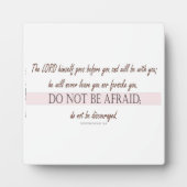 申命記31:8主は先に行く フォトプラーク (正面)