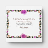 申命記31:8主は先に行く フォトプラーク (正面)