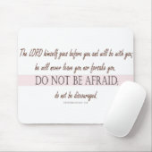 申命記31:8主は先に行く マウスパッド (マウス)