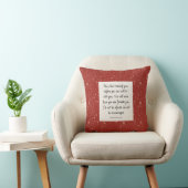 申命記31:8聖書の詩のイメージ クッション (椅子)