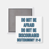 申命記31:8 マグネット (正面/裏面)