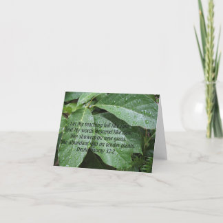 申命記32:2 カード