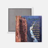 申命記32:4聖なる書物、 経典磁石 マグネット (正面/裏面)