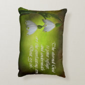 申命記33:26永遠の皈依感動的 アクセントクッション (裏面(縦))