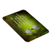 申命記33:26永遠の皈依感動的 マグネット (右側)