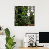 申命記4:29 ~主を求める ポスター (ホームオフィス)