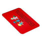 申命記6:6-7そして私が命じるこれらの言葉 マグネット (右側)