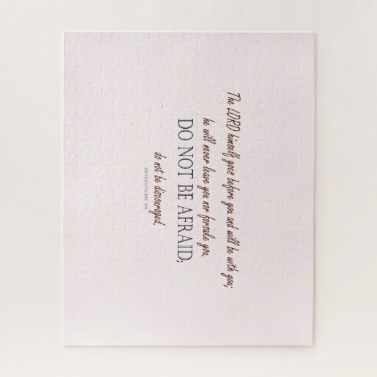 申命記_31:8 ジグソーパズル (縦)