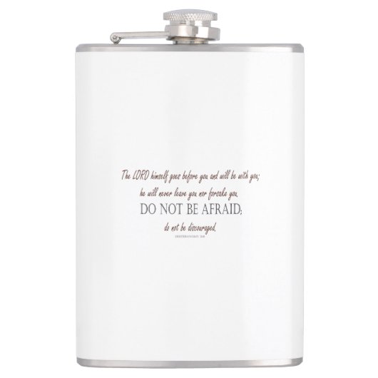 申命記_31:8 フラスク (正面)