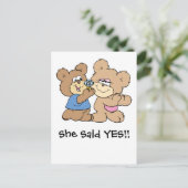 申結婚出 案内ポストカード (スタンド正面)