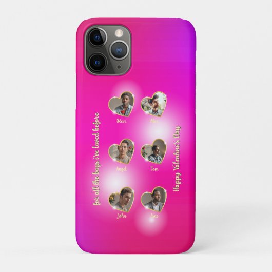 男いけなの子のためのバレンタイン失ったカード Case-Mate iPhoneケース (裏)