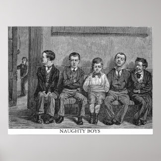 男いけなの子 ポスター