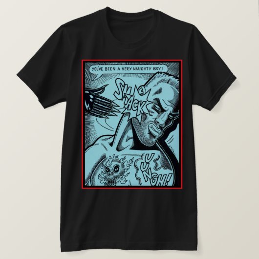 男いけなの子 Tシャツ (デザイン正面)