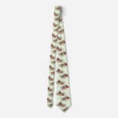 男おもしろいのためのミントLadybugカップル ネクタイ (裏面)